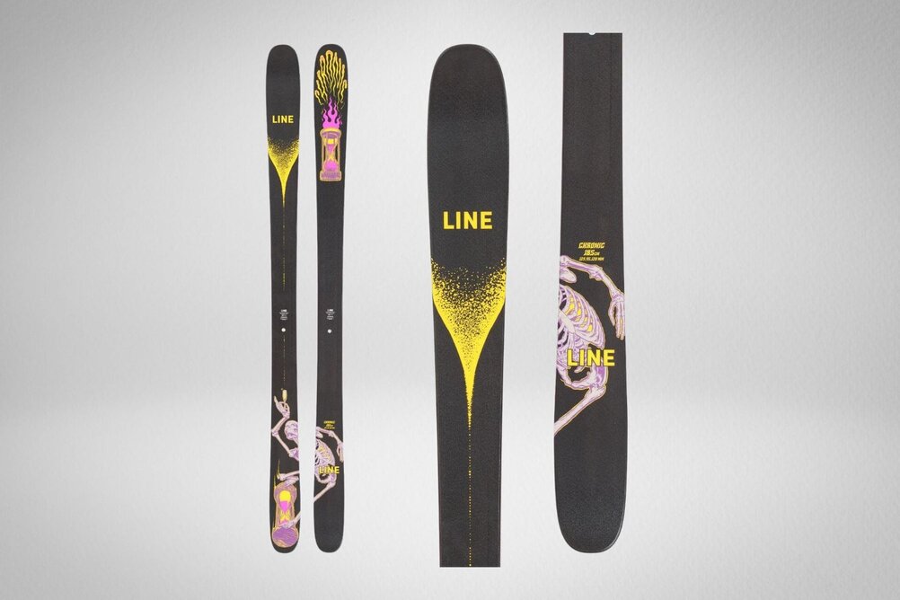 スキー Line powder ski Line Outline Skis 2022 - Freestyle Powder Skis | Get Boards